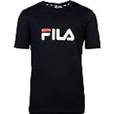 170/176 T-Shirts Fila Unisex Kinder SOLBERG classic logo T-Shirt,Black,146/152