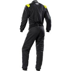 Tekstil Motorcykelstativer OMP First Race Suit 58, Anthracite/ Fluro Yellow