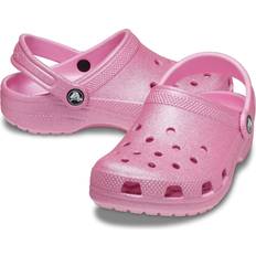 Pink Beach Shoes Children's Shoes Crocs Girls' Classic Glitter Clogs