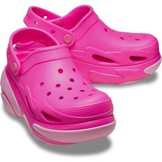 Pink Clogs Crocs Bubble Crush Clogs Slippers Pink Crush Men's Women's