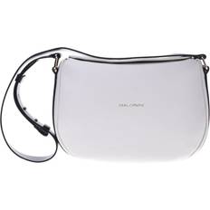 Baldinini Hobo bag in white tumbled leather White ONE Size