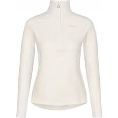 Johaug Damen Fusion Fleece HZ Pullover weiss