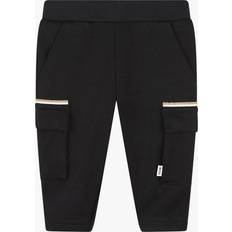 Bebisar - Cargobyxor BOSS Kids' cargo trousers in stretch piqué with logo label
