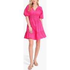 A-View A-VIEW Josa Mini Dress, Hot Pink