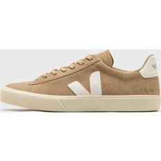 Veja Marrone - Uomo Scarpe Veja Campo Low Top Leather Sneakers - Beige