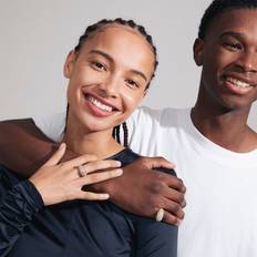 Krystal Ringe Pilgrim FOCUS recycled krystal ring guldbelagt