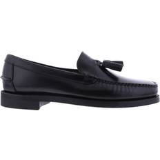 41 ⅓ Loafers Sebago Klassisk Läderloafer Med Tofsar - Black