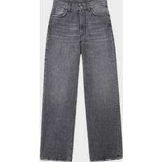 Wide Leg Denim Ljusgrå W26/L32