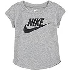86/92 T-shirts Børnetøj Nike Nike Sportswear Bluser & t-shirts mørkegrå sort 86-92