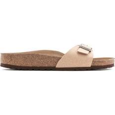 Birkenstock Microfiber Sandals Birkenstock Madrid Vegan Birko-Flor Birkibuc - Light Rose