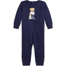 Dogs Jumpsuits Children's Clothing Polo Ralph Lauren Baby's Polo Bear Fleece Coverall - Refined Navy