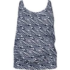 XXL Tankinis Wiki Tankini Top Milano - Blå