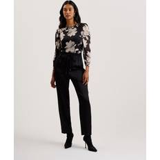 Ted Baker Dame Tøj Ted Baker Natori Slim Cut Jogger Kvinde Black Bukser Slim Fit hos Magasin
