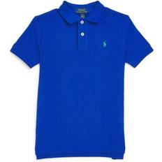 Boys Polo Shirts Ralph Lauren Kids Cotton Slim Polo Pony Polo Shirt (7-14 Years) blue