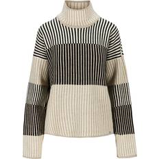 Dale of Norway Women's Skarstind Sweater Wool jumper XL, black/grey