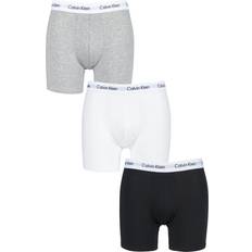 Grå - Herre Underbukser Calvin Klein boxershorts 3-pakning