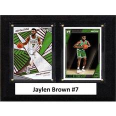 C&I Collectibles C&I Collectables 68JAYLBROWN NBA x in. Jaylen Brown Boston Celtics Two Card Plaque