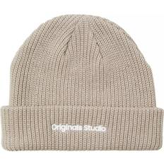 Jack & Jones Grå Tilbehør Jack & Jones JACVESTERBRO strikhue, Moonbeam