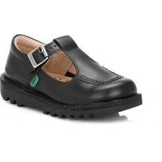 Kickers Children's Shoes Kickers Kick T Infant Black Leather Shoes kids kids