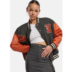 Karl Kani Retro Star Logo College Jacket - Black