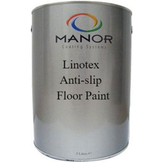 Manor Linotex Anti-Slip Standard Colours 5L - Tile Red Floor Paint