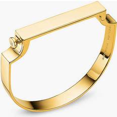 Monica Vinader Yellow Bracelets Monica Vinader Womens Yellow Gold Signature 18ct Yellow-gold Vermeil Bangle YELLOW GOLD