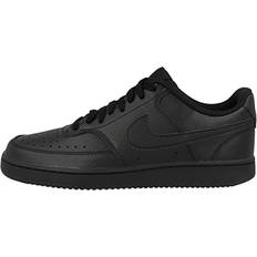 Zapatillas de Baloncesto Nike mens trainers court vision low nex lace up black