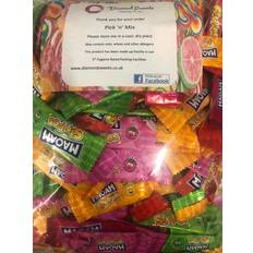 Orange Sweets Haribo Bag of 250 Maoam Stripes Mixed Flavours Kids Sweets Party Bags