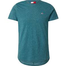 Cyan - Herre Tøj Tommy Jeans Bluser & t-shirts 'JASPE' cyanblå