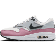 Nike air max 1 grey Nike Air Max 1 GS - Summit White/Wolf Grey/White/Dark Smoke Grey