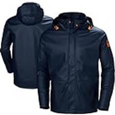 Helly Hansen Herre Arbejdsjakker Helly Hansen Gale Regnfrakke Søværn - Navy