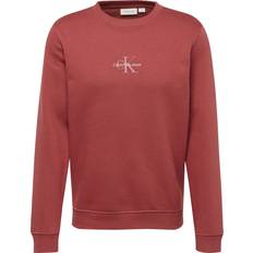 Herr - Rosa - Sweatshirts Tröjor Calvin Klein Monogram Sweatshirt Purple