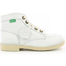 Blanco Botas Kickers Zapatos para niños - Blanc