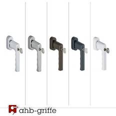 Door Levers sale Hoppe Hoppe Fenstergriff Hamburg 32-42 mm Silber 1Stk.