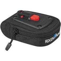 Klickfix Sadeltasker Cykeltasker & Kurve Klickfix Klickfix Sadeltaske Sort 0,2 liter