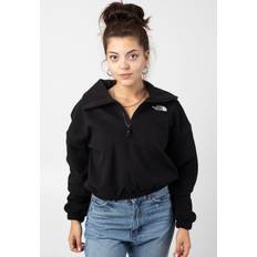 Hiking - Women Jumpers The North Face Glacier Funnel Neck Fleece, Black