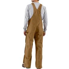 Workwear & Equipment Carhartt Men's Loose Fit Firm Duck Bib Overall - Brown