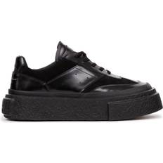 MM6 Maison Margiela Svart Patent Skinn Sneakers Black