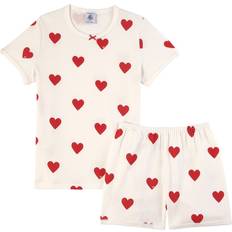 Petit Bateau Nattøj Børnetøj Petit Bateau Pyjacourt White/Red år/128