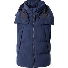 G-Star Herre Vester G-Star G- Whistler Padded Hooded Vest 2.0 Dark blue Men