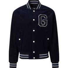 Gant Women Jackets Gant Cord Varsity Jacket Evening Blue