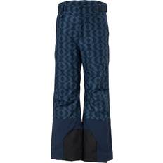 Ropa de niños Peak Performance Junior Rider Pants Print Blue/Black Unisex