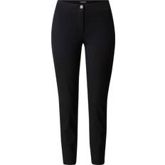 Pant Leisure Cropped Dam Smala Byxor 46R Från Magasin Black (46R)