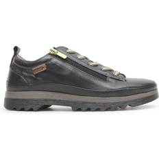 Pikolinos Dame Sneakers Pikolinos Læder Casual Zip Sneaker - Sort