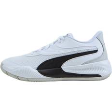 Blanco Zapatillas de Baloncesto Puma Triple Jr - White/Black Unisex