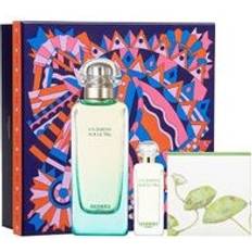 Hermes Un Jardin Sur Le Nil Gift Set EDT 100 ml Solid Soap 50g and Mini 7.5 ml 100 ml 100ml