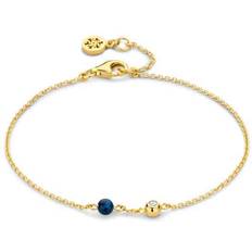 Grøn Smykker Spirit Icons Lucky Bracelet Green Forgyldt Sølv Armbånd