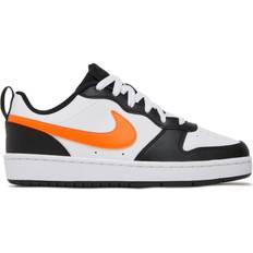 Basketball Shoes Nike Court Borough Low 2 - White/Black/Orange