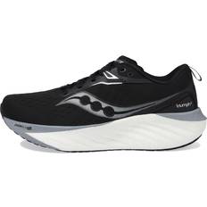 Saucony Men Shoes Saucony Men's Triumph Sneaker, Black/White