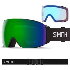 Green Goggles Smith I/O MAG ChromaPop Goggles Black/ChromaPop Sun Green Mirror, One